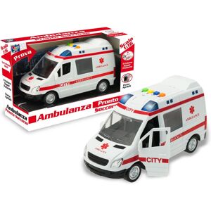 Teorema 65074 Veicolo di gioco - Ambulanza, Multicolore, Luci e Suoni Teorema 65074 Veicolo di gioco - Ambulanza, Multicolore, Luci e Suoni