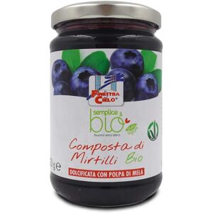 Confettura di mirtilli biologici - La Finestra sul Cielo Confettura di mirtilli biologici - La Finestra sul Cielo