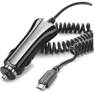 Cellularline CBRMICROUSB1 Biloplader - Sort - Auto strømforsyning Cellularline CBRMICROUSB1 Biloplader - Sort - Auto strømforsyning