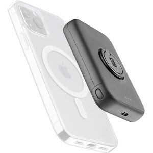 Power Bank Cellularline - MagSafe 5000 - Ricarica wireless - Nero Power Bank Cellularline - MagSafe 5000 - Ricarica wireless - Nero