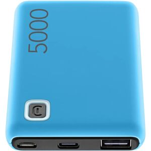 Power Bank Cellularline Essence - 5000mAh, 12W, Blu Power Bank Cellularline Essence - 5000mAh, 12W, Blu