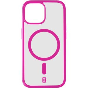 Coque Cellularline iPhone 15 Fuchsia MagSafe - Publicité Coque Cellularline iPhone 15 Fuchsia MagSafe - Publicité