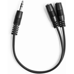Ekon ECAJACKM2FK Câble audio 3,5mm - 0,2m Noir Ekon ECAJACKM2FK Câble audio 3,5mm - 0,2m Noir
