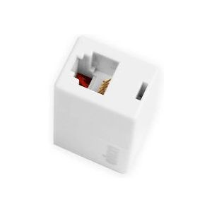 Ekon - ECTELFIX2RJ11F6P4C - White - RJ11 - adaptateur Ekon - ECTELFIX2RJ11F6P4C - White - RJ11 - adaptateur
