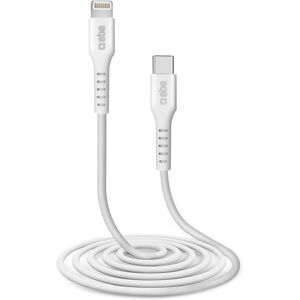 SBS - Data- ja latauskaapeli Lightning & USB-C 2m Valkoinen SBS - Data- ja latauskaapeli Lightning & USB-C 2m Valkoinen
