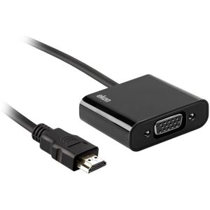 Ekon ECVADHDMIVGAMF Adaptateur câble vidéo - HDMI à VGA - 0.1m - Noir Ekon ECVADHDMIVGAMF Adaptateur câble vidéo - HDMI à VGA - 0.1m - Noir