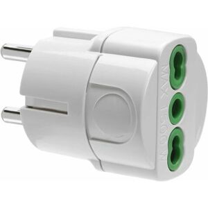 EKON - ECELADAIBITDE16 - Bianco - Adattatore spina EKON - ECELADAIBITDE16 - Bianco - Adattatore spina