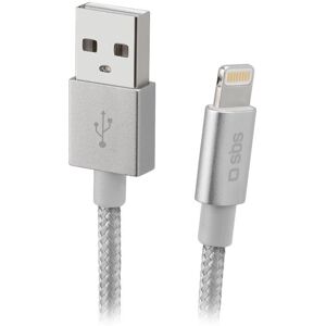 Cavo Lightning SBS Argento - 1m - Compatibile Apple Cavo Lightning SBS Argento - 1m - Compatibile Apple