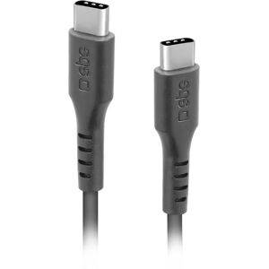 SBS USB-C to USB-C Kaapeli - 3m Lataus ja Tiedonsiirto SBS USB-C to USB-C Kaapeli - 3m Lataus ja Tiedonsiirto
