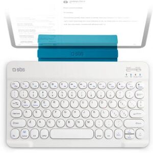 Teclado Inalámbrico SBS TaunikeyboardW - Móvil, Blanco, Android, iOS Teclado Inalámbrico SBS TaunikeyboardW - Móvil, Blanco, Android, iOS