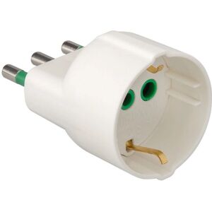 Ekon - ECELXADAPTSCHU16W - Wit - Stekkeradapter Ekon - ECELXADAPTSCHU16W - Wit - Stekkeradapter