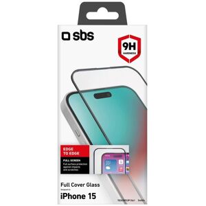 SBS Apple iPhone 15 Vollbild Schutzglas SBS Apple iPhone 15 Vollbild Schutzglas