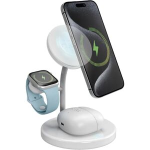 SBS Trådlös Laddstation 3-i-1 - Smartphone, Apple Watch, Snabbladdning SBS Trådlös Laddstation 3-i-1 - Smartphone, Apple Watch, Snabbladdning