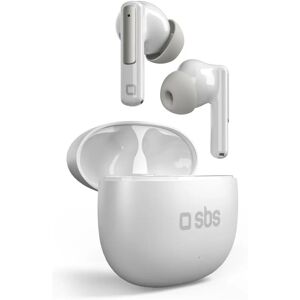 SBS True Wireless AI Hodetelefoner - Aktiv støydemping - 28t Batteri SBS True Wireless AI Hodetelefoner - Aktiv støydemping - 28t Batteri