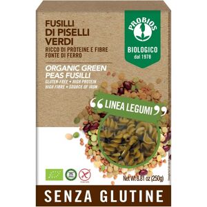 Probios Fusilli di Piselli Verdi - Pasta Senza Glutine Probios Fusilli di Piselli Verdi - Pasta Senza Glutine