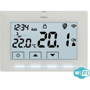 Thermostat Wi-Fi sans fil Perry - Modèle CR029 - Blanc - Publicité Thermostat Wi-Fi sans fil Perry - Modèle CR029 - Blanc - Publicité