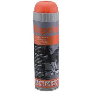 Spray fluorescente rosso Kapriol - Marcatura asfalto - Vernice spray Spray fluorescente rosso Kapriol - Marcatura asfalto - Vernice spray