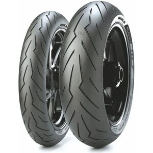 Pirelli Diablo Rosso III 180/55 R17 TL 73W Arrière M/C Modèle D - Publicité Pirelli Diablo Rosso III 180/55 R17 TL 73W Arrière M/C Modèle D - Publicité