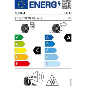Pirelli P Zero Winter 2 265/35 R20 99W XL - Pneus hiver - Publicité Pirelli P Zero Winter 2 265/35 R20 99W XL - Pneus hiver - Publicité