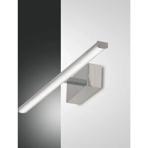 Fabas Luce Nala LED Bathroom Mirror Light - Chrome, IP44 Fabas Luce Nala LED Bathroom Mirror Light - Chrome, IP44