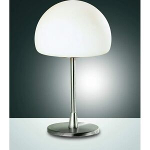 Fabas Luce Nickel Satinierte LED-Tischlampe - Wohnraumbeleuchtung Fabas Luce Nickel Satinierte LED-Tischlampe - Wohnraumbeleuchtung