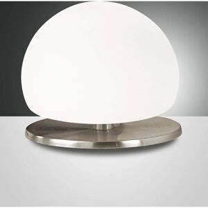 Fabas Luce Modèle 3570-30-178 Lampe de table LED Nickel satiné - Publicité Fabas Luce Modèle 3570-30-178 Lampe de table LED Nickel satiné - Publicité