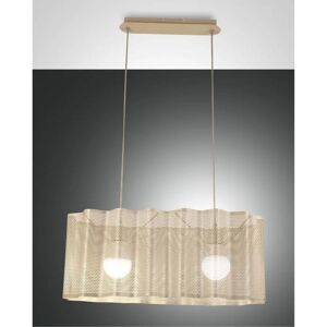 Fabas Luce Glicine Pendelleuchte Gold - Pendelleuchte Fabas Luce Glicine Pendelleuchte Gold - Pendelleuchte