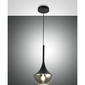 Fabas Luce Apollo Dome Black Glass Ceiling Light - Ceiling Lights Fabas Luce Apollo Dome Black Glass Ceiling Light - Ceiling Lights