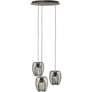 Fabas Luce Modell 3677-47-101 Schwarze Pendelleuchte - Pendelleuchte Fabas Luce Modell 3677-47-101 Schwarze Pendelleuchte - Pendelleuchte