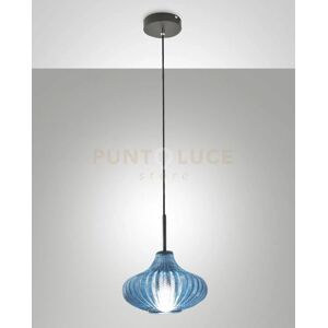 Fabas Luce Pendelleuchte Azurblau - Pendellampe Fabas Luce Pendelleuchte Azurblau - Pendellampe