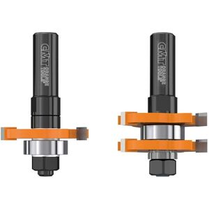 Set de 2 fresas CMT 900.626.11 - Juntas de cola de milano, hasta 19mm Set de 2 fresas CMT 900.626.11 - Juntas de cola de milano, hasta 19mm