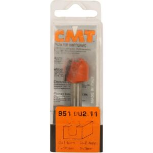 Fresa CMT 751.002.11 - Pour Contenants en Bois, 6mm, 19x16mm, R6.35 - Fresa - Publicité Fresa CMT 751.002.11 - Pour Contenants en Bois, 6mm, 19x16mm, R6.35 - Fresa - Publicité