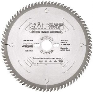 CMT 281.080.10M Lame Circulaire à Dents Trapézoïdales - Publicité CMT 281.080.10M Lame Circulaire à Dents Trapézoïdales - Publicité