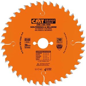 CMT 296.160.40H Orange Savklinge - Aluminium Skæreværktøj CMT 296.160.40H Orange Savklinge - Aluminium Skæreværktøj