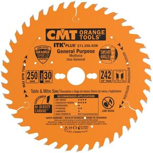 CMT ORANGE TOOLS 250mm Hoja de Sierra Circular - Corte Rápido CMT ORANGE TOOLS 250mm Hoja de Sierra Circular - Corte Rápido