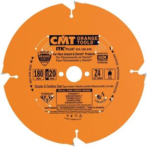 CMT Orange Tools Lame Circulaire pour Matériaux Abrasifs - 180x2.4/1.8x20 - Lame Circulaire - Publicité CMT Orange Tools Lame Circulaire pour Matériaux Abrasifs - 180x2.4/1.8x20 - Lame Circulaire - Publicité