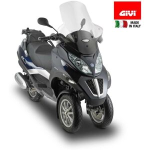 Givi Piaggio MP3 Scooter Windscreen - Black, 75x65cm Givi Piaggio MP3 Scooter Windscreen - Black, 75x65cm