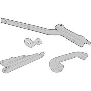 Support de caisse Givi pour Honda VFR 800 F - Monokey/Monolock Support de caisse Givi pour Honda VFR 800 F - Monokey/Monolock