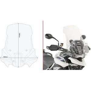 Givi Tall Transparent Windshield for Motorcycles & Scooters - D6415ST Givi Tall Transparent Windshield for Motorcycles & Scooters - D6415ST