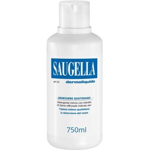 Saugella Dermoliquido - Gel intimo con salvia - pH 3,5 quotidiano Saugella Dermoliquido - Gel intimo con salvia - pH 3,5 quotidiano