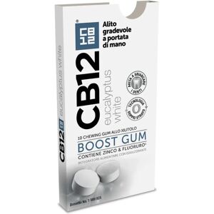 Meda Pharma Cb12 Boost Eucalipto Bianco - Gomme Meda Pharma Cb12 Boost Eucalipto Bianco - Gomme