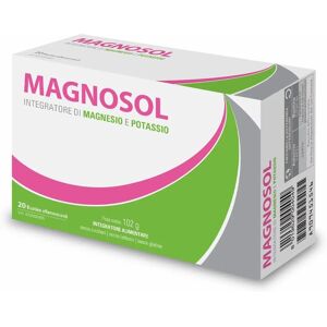 Meda Pharma Magnosol Integratore di Magnesio e Potassio - 20 Bustine Effervescenti Meda Pharma Magnosol Integratore di Magnesio e Potassio - 20 Bustine Effervescenti