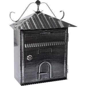 ARREGUI D-2204 Buzón de Metal Rústico para Pared - Decorativo y Resistente ARREGUI D-2204 Buzón de Metal Rústico para Pared - Decorativo y Resistente