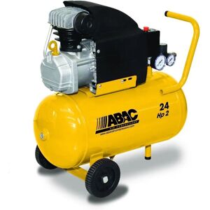 Compresseur d'air Abac B20 24L 2HP - Portable & Efficace - Publicité Compresseur d'air Abac B20 24L 2HP - Portable & Efficace - Publicité