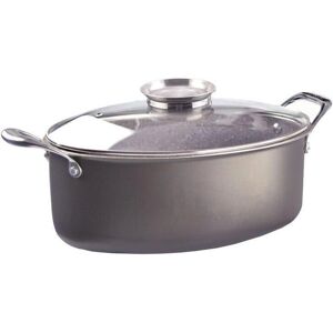 Pentola ovale Invictum Professional - 32cm, Coperchio vetro Pentola ovale Invictum Professional - 32cm, Coperchio vetro
