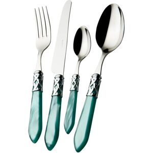 Bugatti Aladdin Verde Agua 24-Piezas Juego de Cubiertos Bugatti Aladdin Verde Agua 24-Piezas Juego de Cubiertos