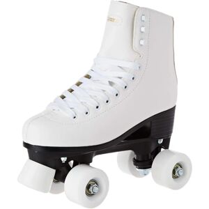Roces White Unisex Classic Roller Skates - Model RC1 Roces White Unisex Classic Roller Skates - Model RC1