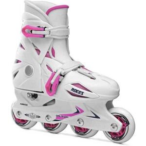 Roces Orlando III Adjustable Pink/White Roller Skates - Roller Skates Roces Orlando III Adjustable Pink/White Roller Skates - Roller Skates