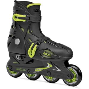 Roces Orlando III Roller Skates - Black/Lime - Adjustable - Beginner Roces Orlando III Roller Skates - Black/Lime - Adjustable - Beginner