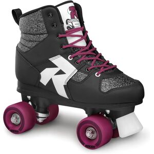 Roces Disco Palace Rollschuhe - Schwarz Glitzer - 39 Roces Disco Palace Rollschuhe - Schwarz Glitzer - 39